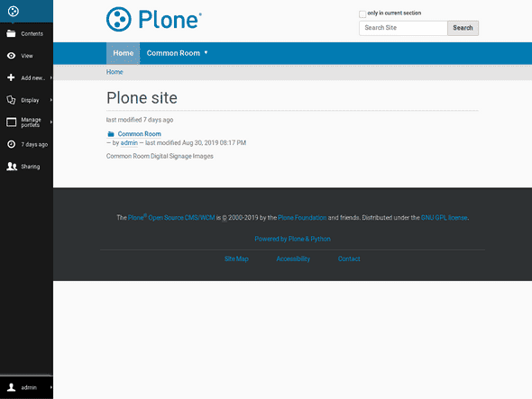 Plone – An enterprise open source content management system